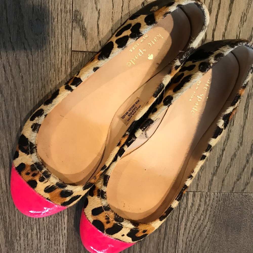 Kate Spade Calf Hair Flats